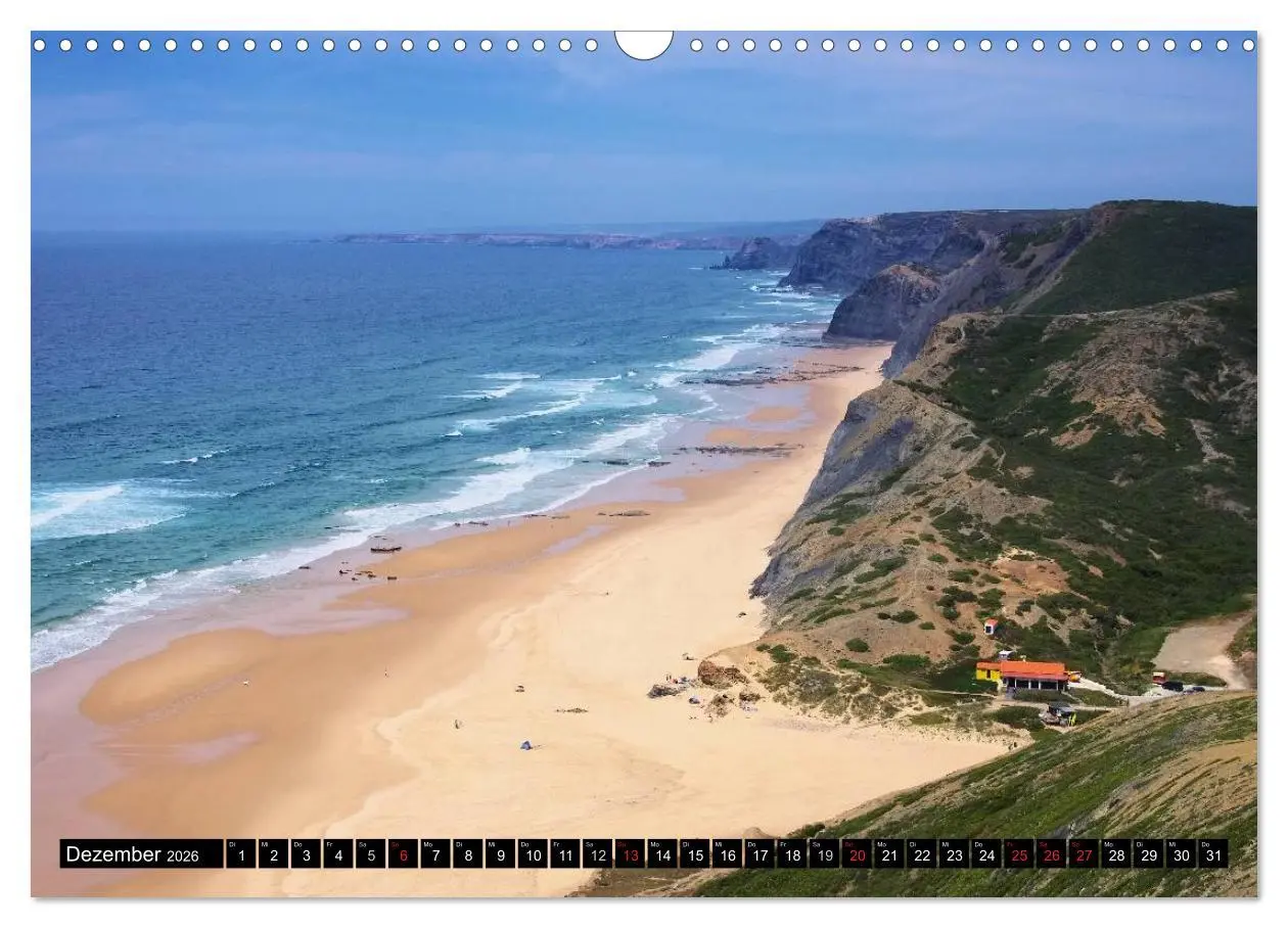 Bild: 9783516155334 | Algarve (Wandkalender 2026 DIN A3 quer), CALVENDO Monatskalender