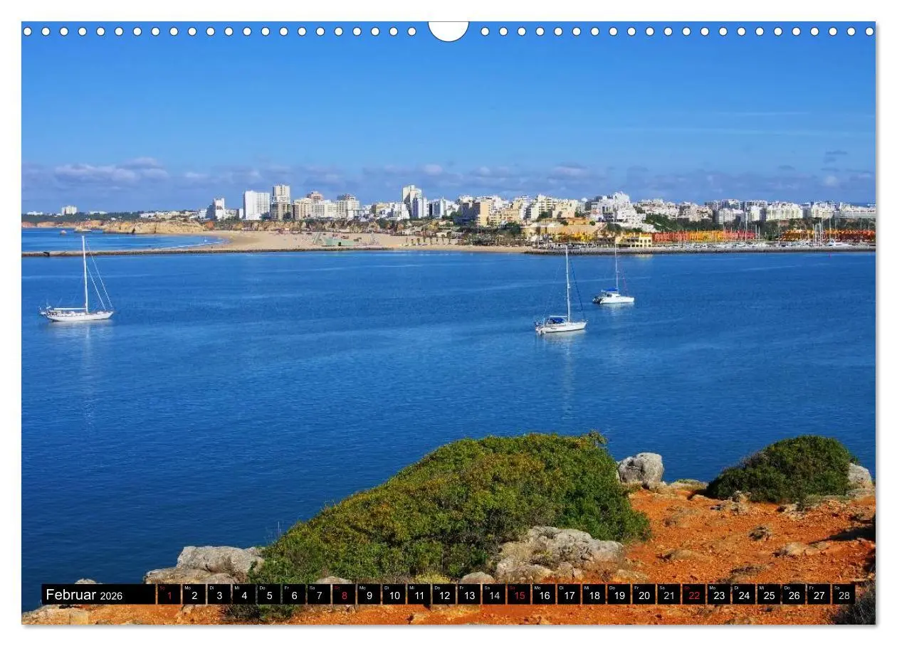 Bild: 9783516155334 | Algarve (Wandkalender 2026 DIN A3 quer), CALVENDO Monatskalender