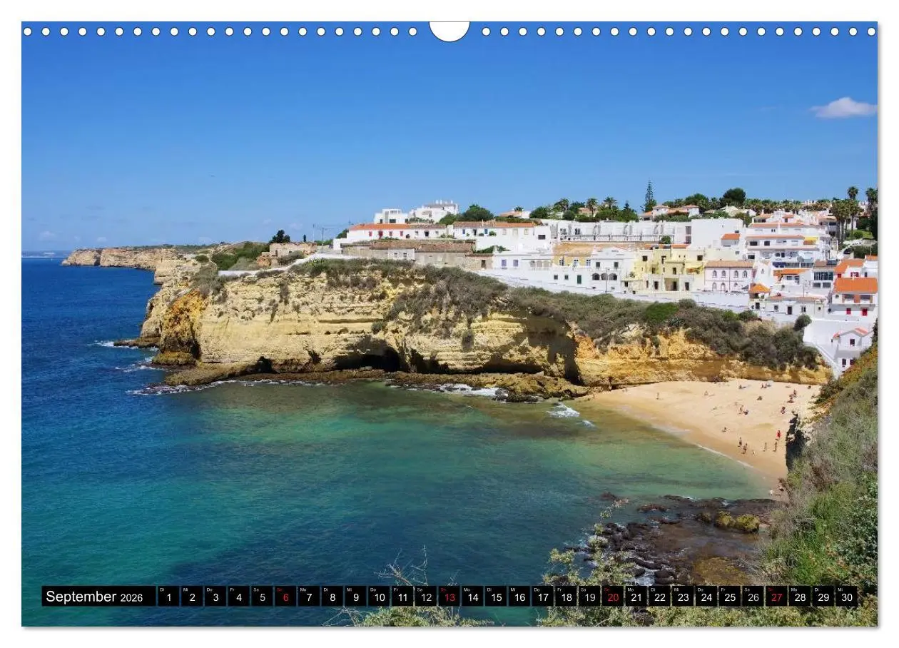 Bild: 9783516155334 | Algarve (Wandkalender 2026 DIN A3 quer), CALVENDO Monatskalender
