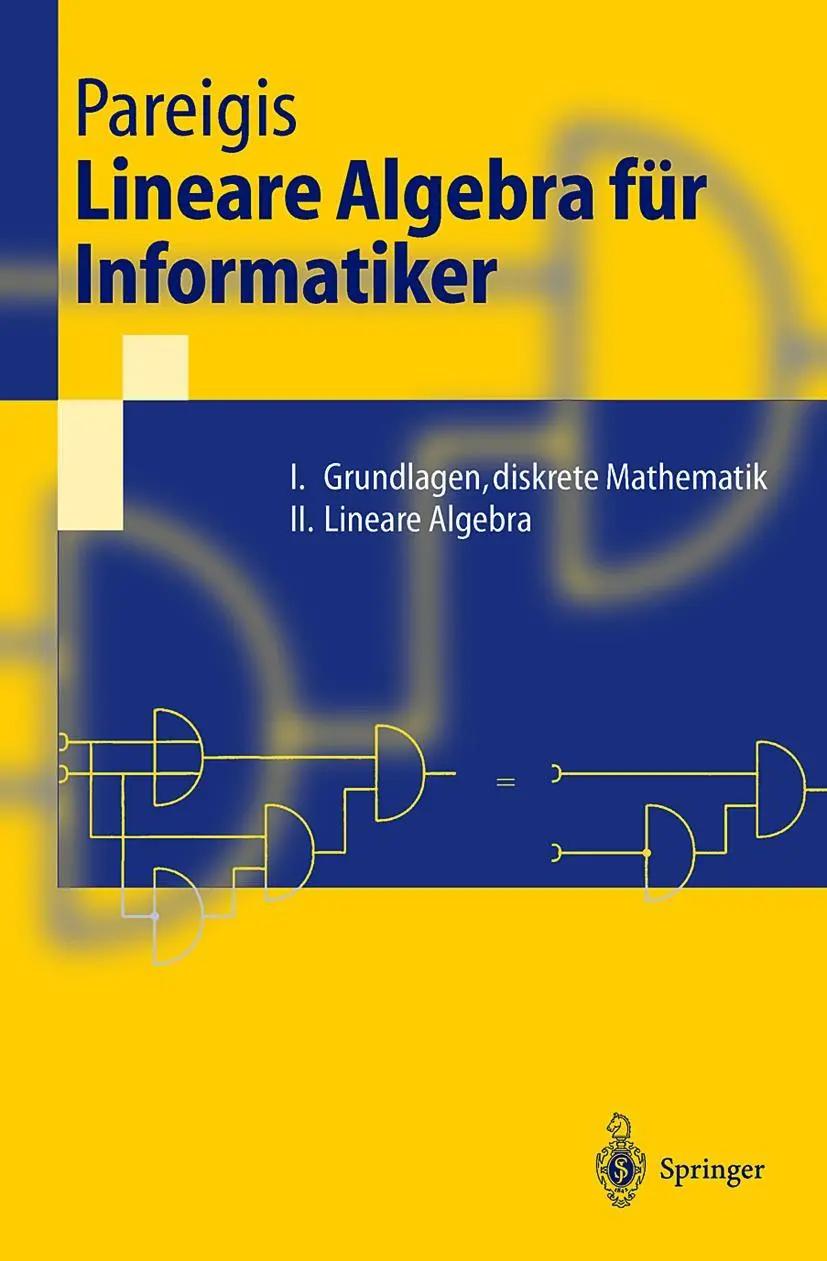 Cover: 9783540675334 | Lineare Algebra für Informatiker | Bodo Pareigis | Taschenbuch | viii