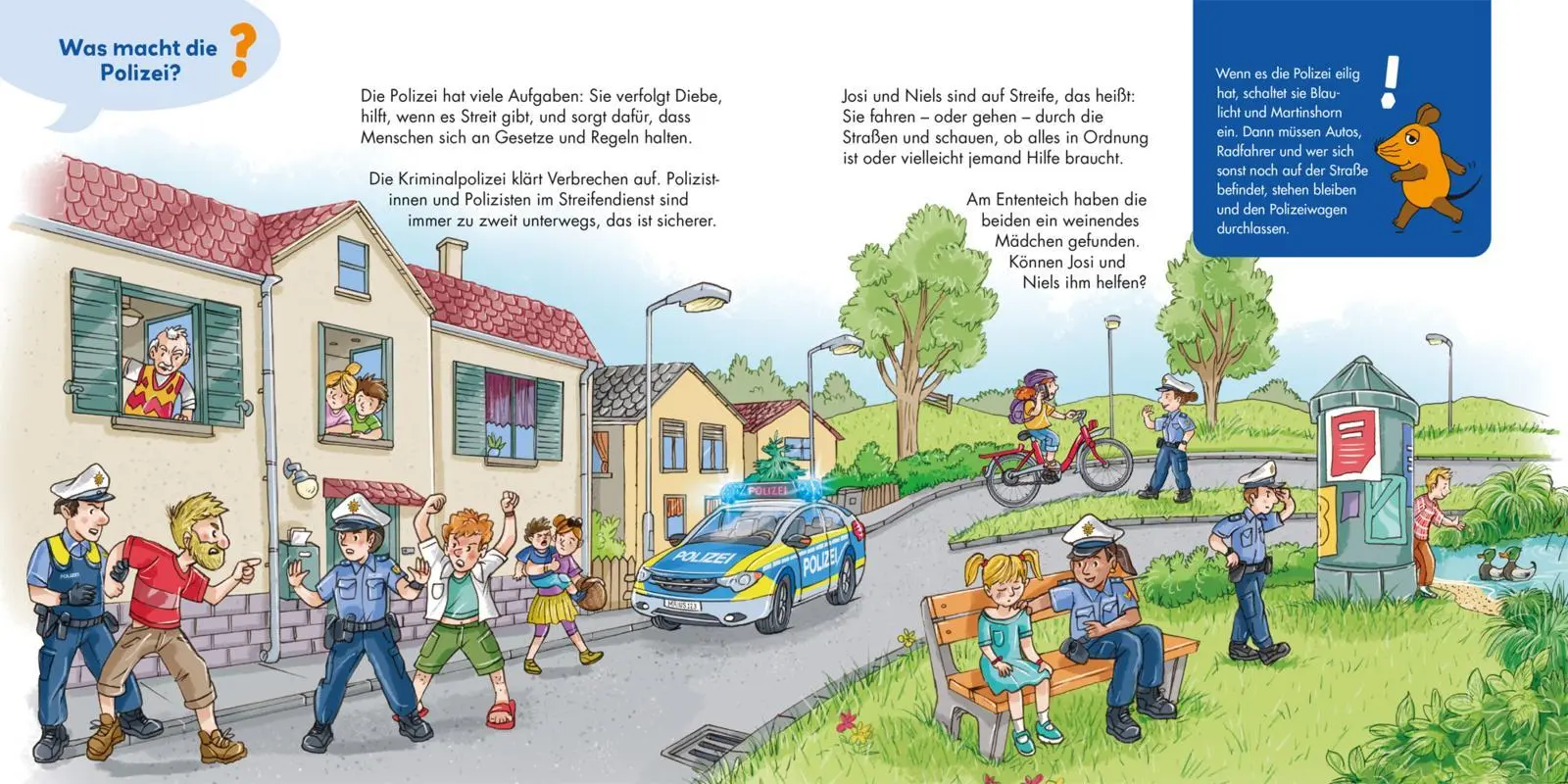 Bild: 9783551255334 | Frag doch mal ... die Maus: Polizei | Petra Klose | Buch | 18 S.