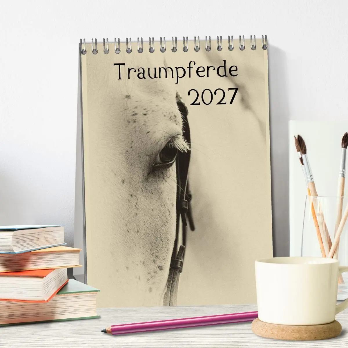 Bild: 9783594205334 | Traumpferde 2027 (Tischkalender 2027 DIN A5 hoch), CALVENDO...