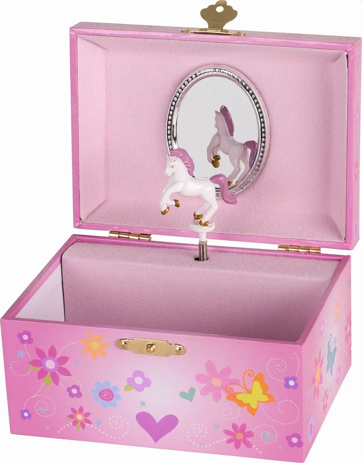 Bild: 4013594155434 | Musikspieldose Einhorn, Melodie: Schwanensee | Spiel | 15543 | Deutsch