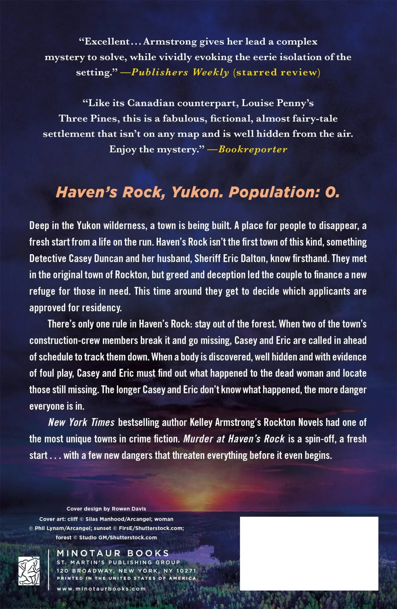 Rückseite: 9781250865434 | Murder at Haven's Rock | Kelley Armstrong | Taschenbuch | Minotaur
