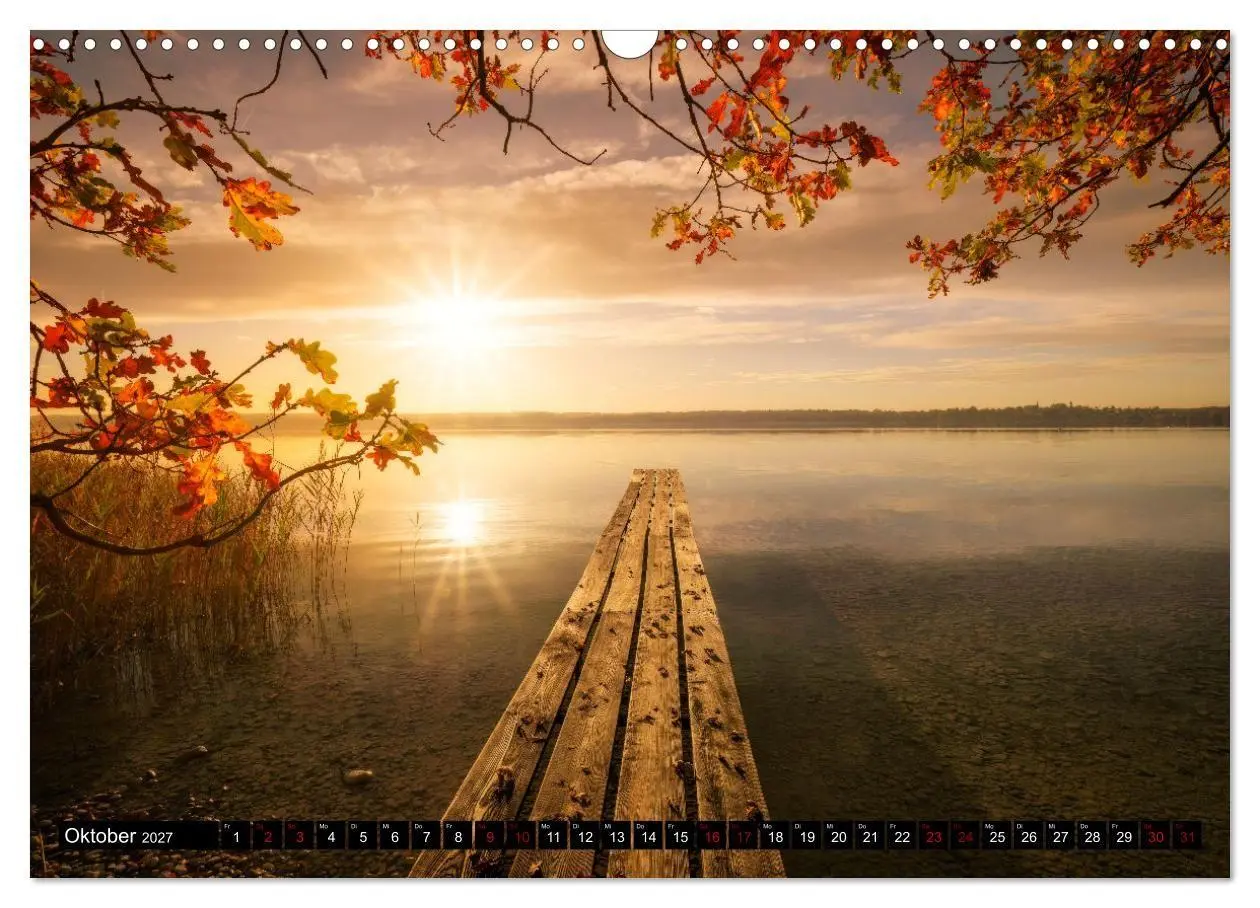 Bild: 9783569475434 | Lichtbilder vom Ammersee (Wandkalender 2027 DIN A3 quer), CALVENDO...