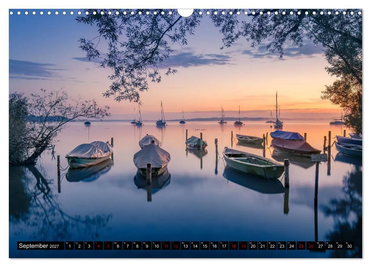 Bild: 9783569475434 | Lichtbilder vom Ammersee (Wandkalender 2027 DIN A3 quer), CALVENDO...