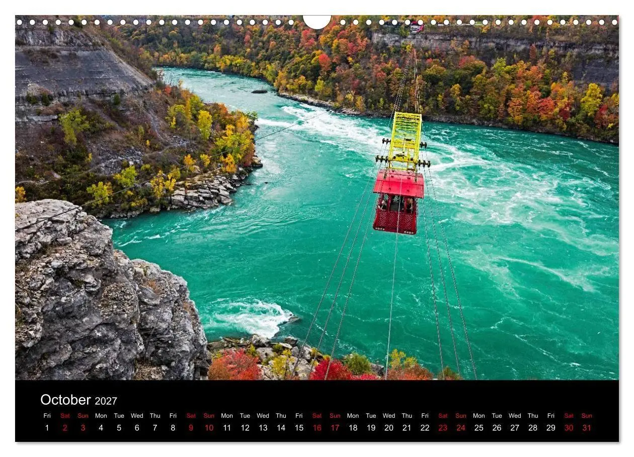 Bild: 9783569925434 | Niagara Falls 2027 (Wall Calendar 2027 DIN A3 landscape), CALVENDO...