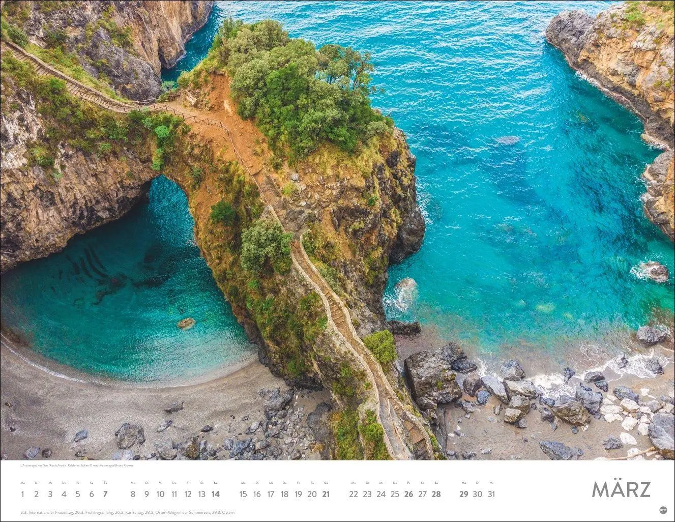 Bild: 9783756415434 | Auf Traumpfaden Posterkalender 2027 | Heye | Kalender | Spiralbindung