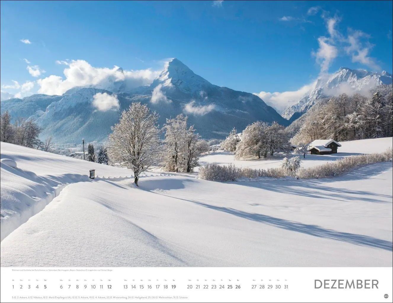 Bild: 9783756415434 | Auf Traumpfaden Posterkalender 2027 | Heye | Kalender | Spiralbindung