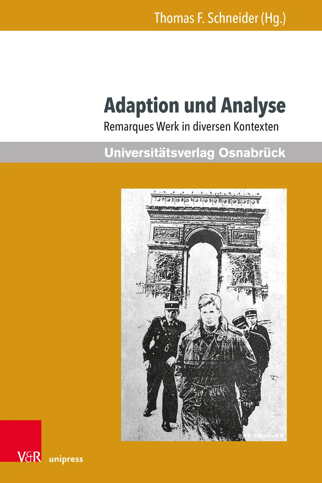 Cover: 9783847115434 | Adaption und Analyse | Remarques Werk in diversen Kontexten | Buch