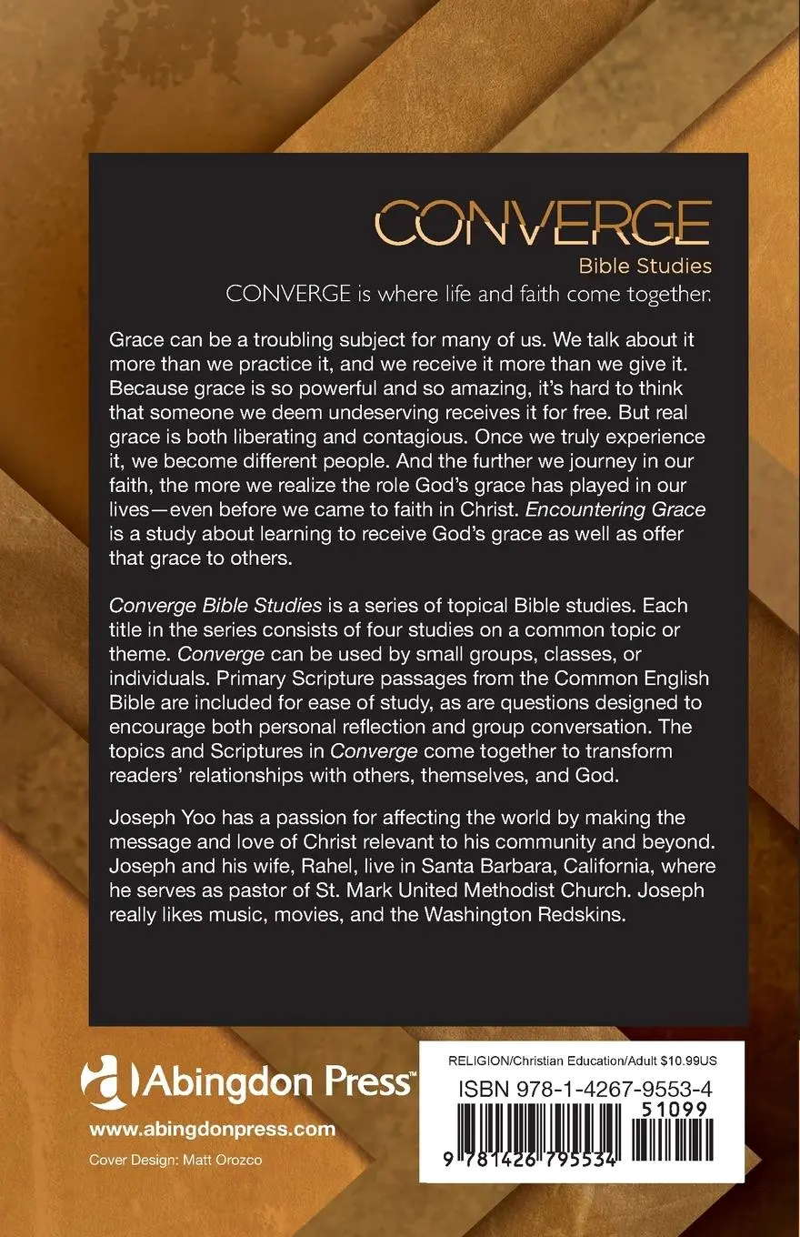 Rückseite: 9781426795534 | Converge Bible Studies - Encountering Grace | Joseph Yoo | Taschenbuch