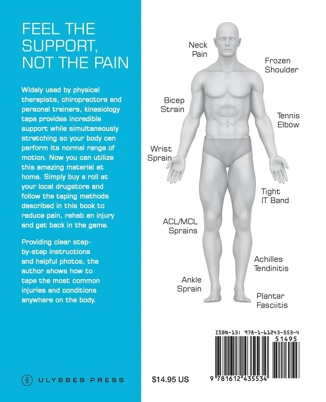 Rückseite: 9781612435534 | Kinesiology Taping for Rehab and Injury Prevention | Aliana Kim | Buch