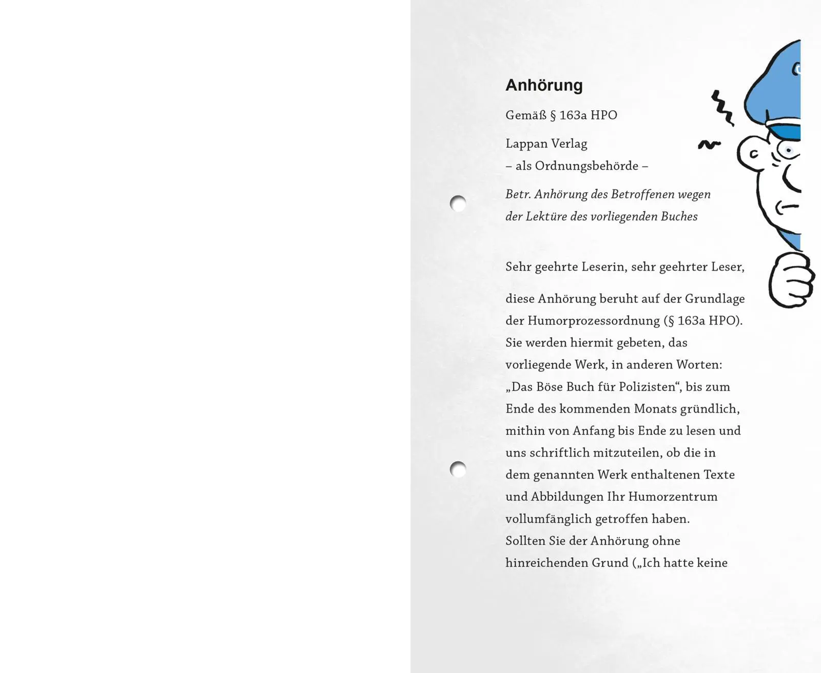 Bild: 9783830345534 | Das böse Buch für Polizisten | Linus Höke (u. a.) | Buch | 96 S.