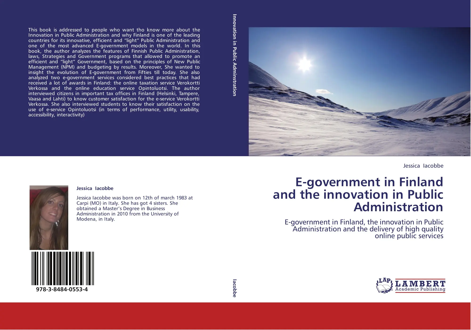 Cover: 9783848405534 | E-government in Finland and the innovation in Public Administration