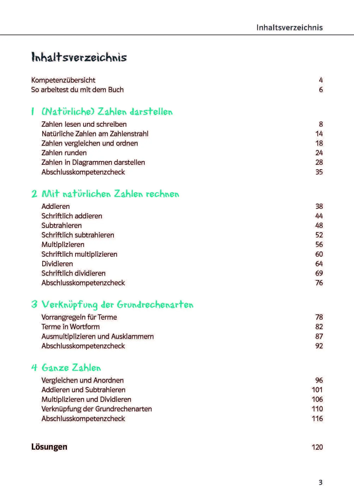 Bild: 9783129275634 | Ich kann ... Mathe Ganze Zahlen 5./6. Klasse | Heike Homrighausen