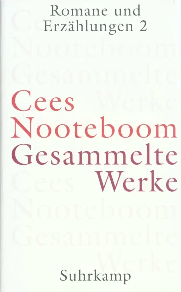 Cover: 9783518415634 | Romane und Erzählungen.Tl.2 | Cees Nooteboom | Buch | 601 S. | Deutsch