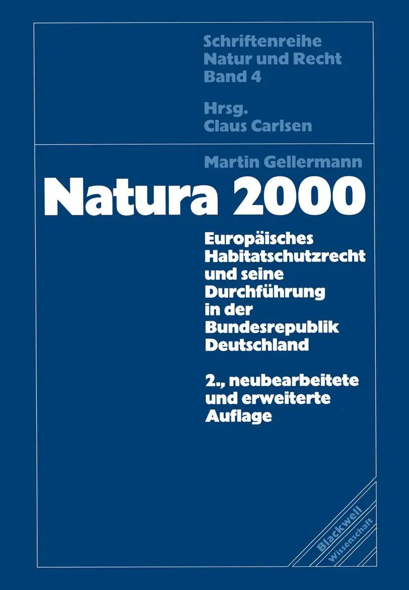 Cover: 9783540405634 | Natura 2000 | Martin Gellermann | Taschenbuch | xxii | Deutsch | 2003