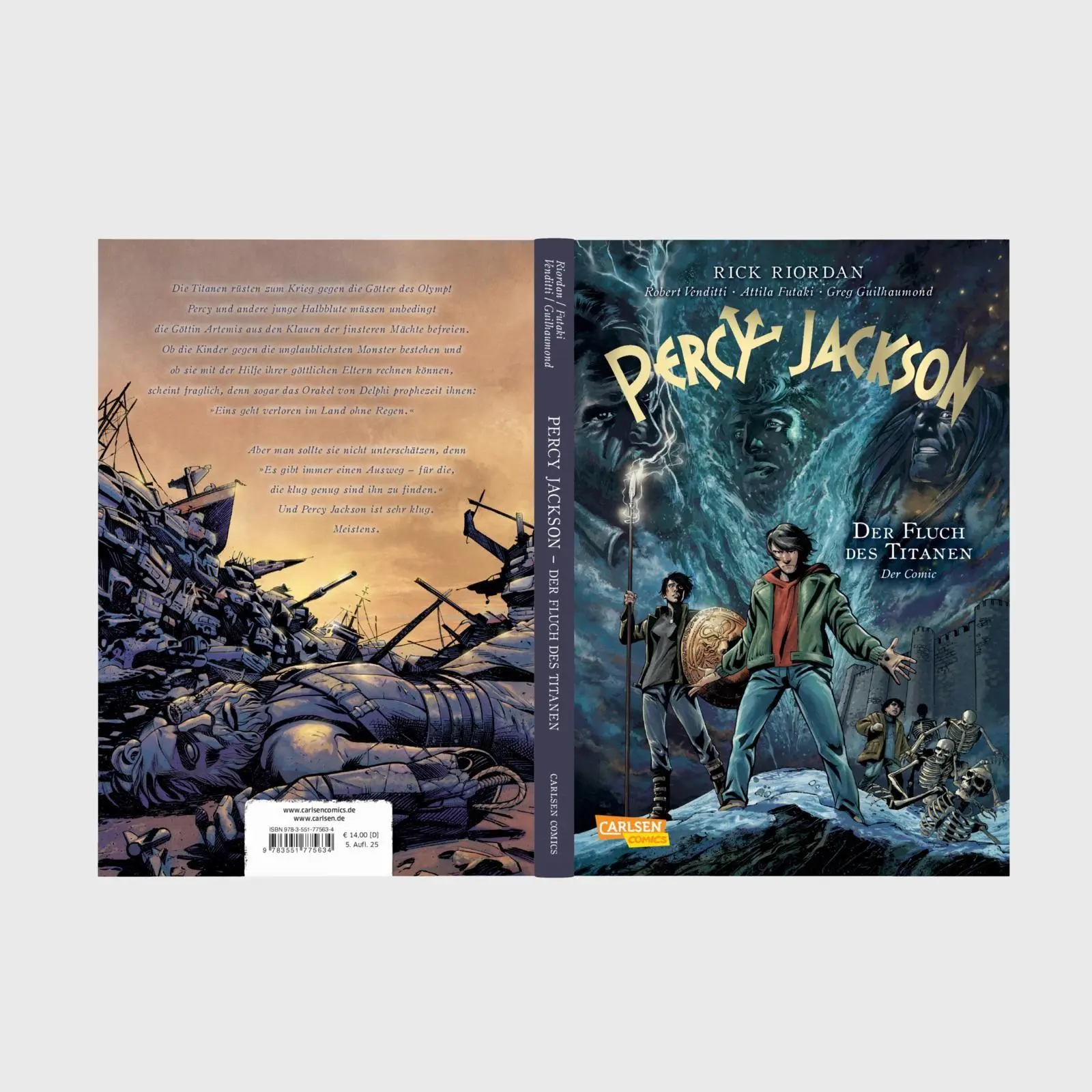 Bild: 9783551775634 | Percy Jackson (Comic) 03: Der Fluch des Titanen | Rick Riordan (u. a.)