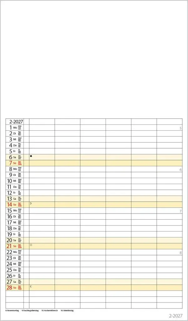 Bild: 9783819305634 | Foto-Malen-Basteln Familienplaner XL 2027 | Verlag Korsch | Kalender
