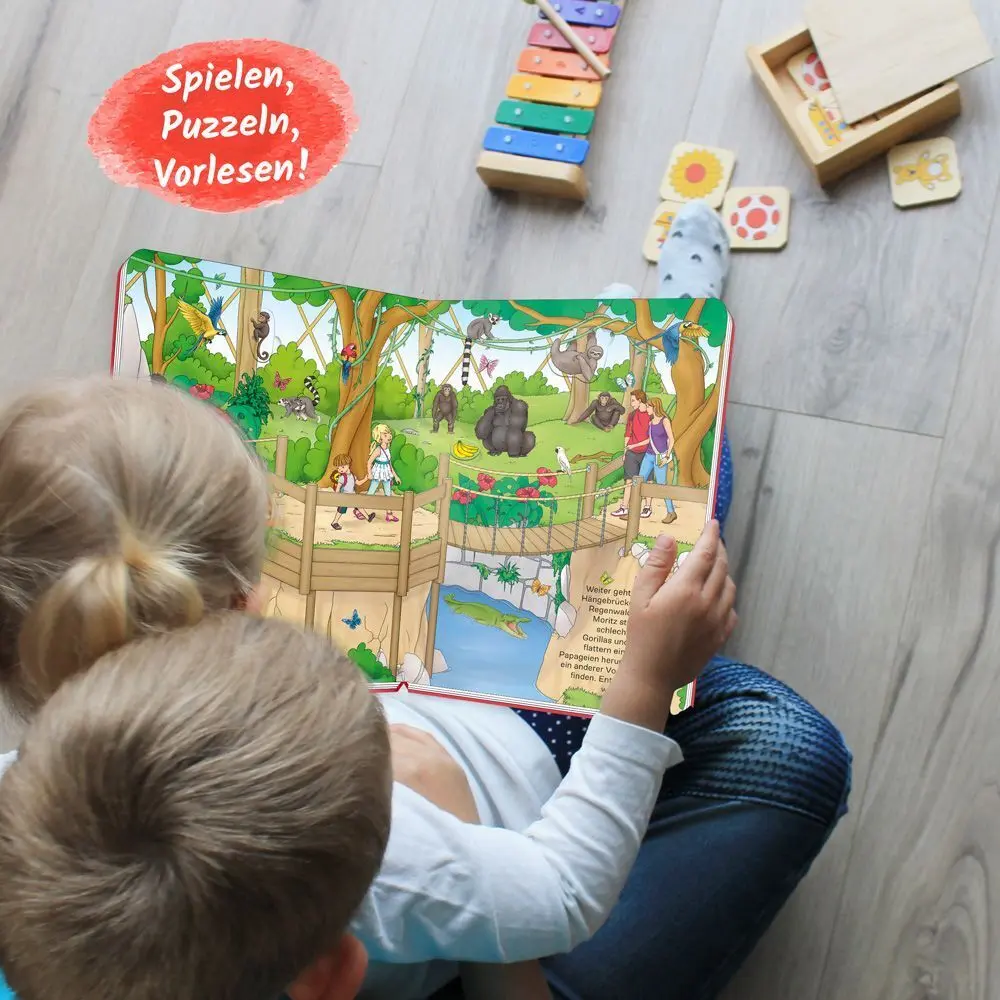 Bild: 9783965525634 | Trötsch Puzzlebuch Spielbuch Im Zoo | Trötsch Verlag GmbH &amp; Co.KG