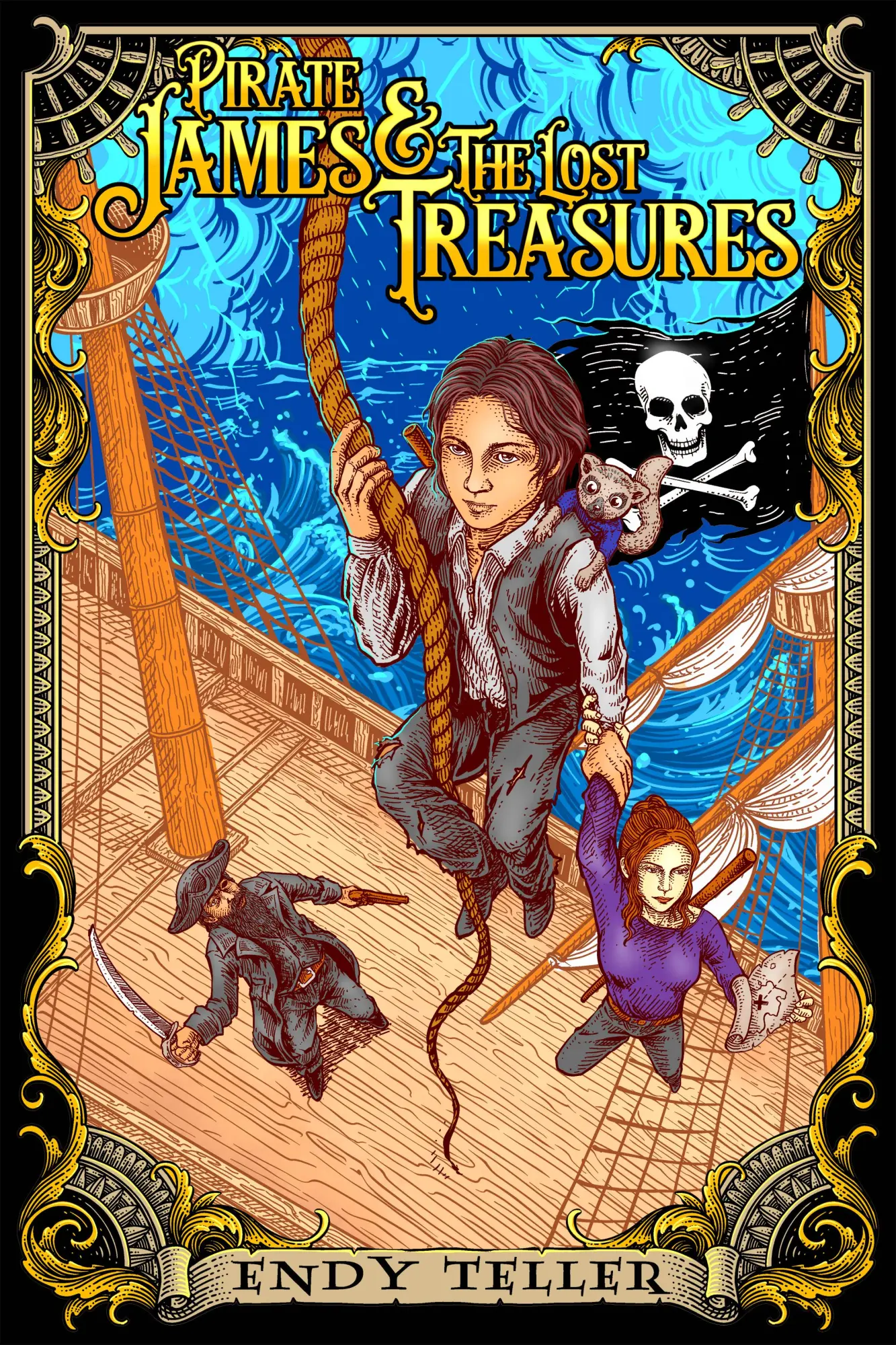 Cover: 9789534655634 | Pirate James &amp; The Lost Treasures | Special Edition | Endy Teller