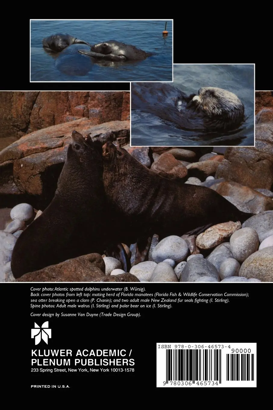 Rückseite: 9780306465734 | Marine Mammals | Biology and Conservation | Juan Antonio Raga (u. a.)