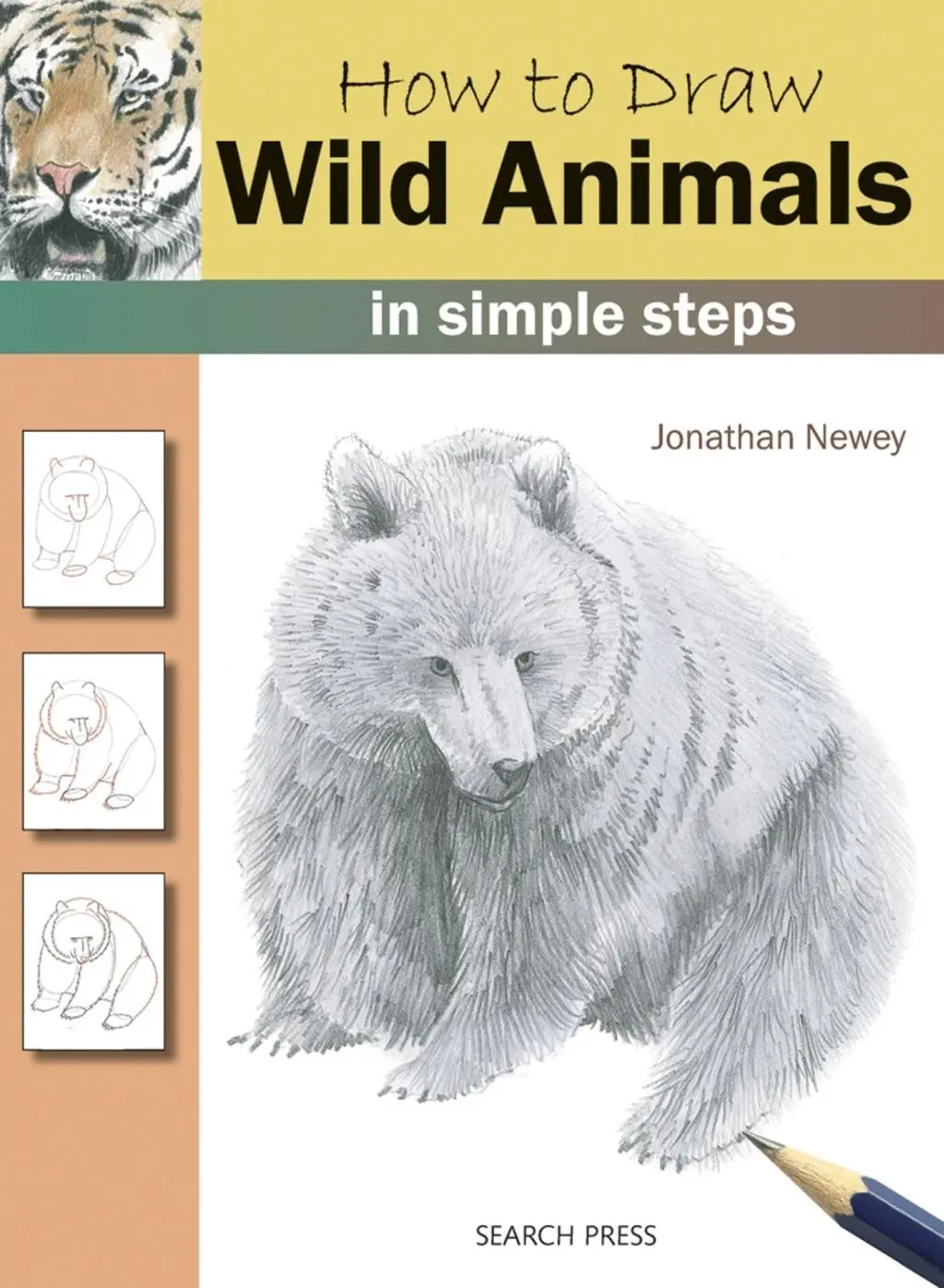 Cover: 9781844485734 | How to Draw Wild Animals in Simple Steps | Jonathan Newey | Buch