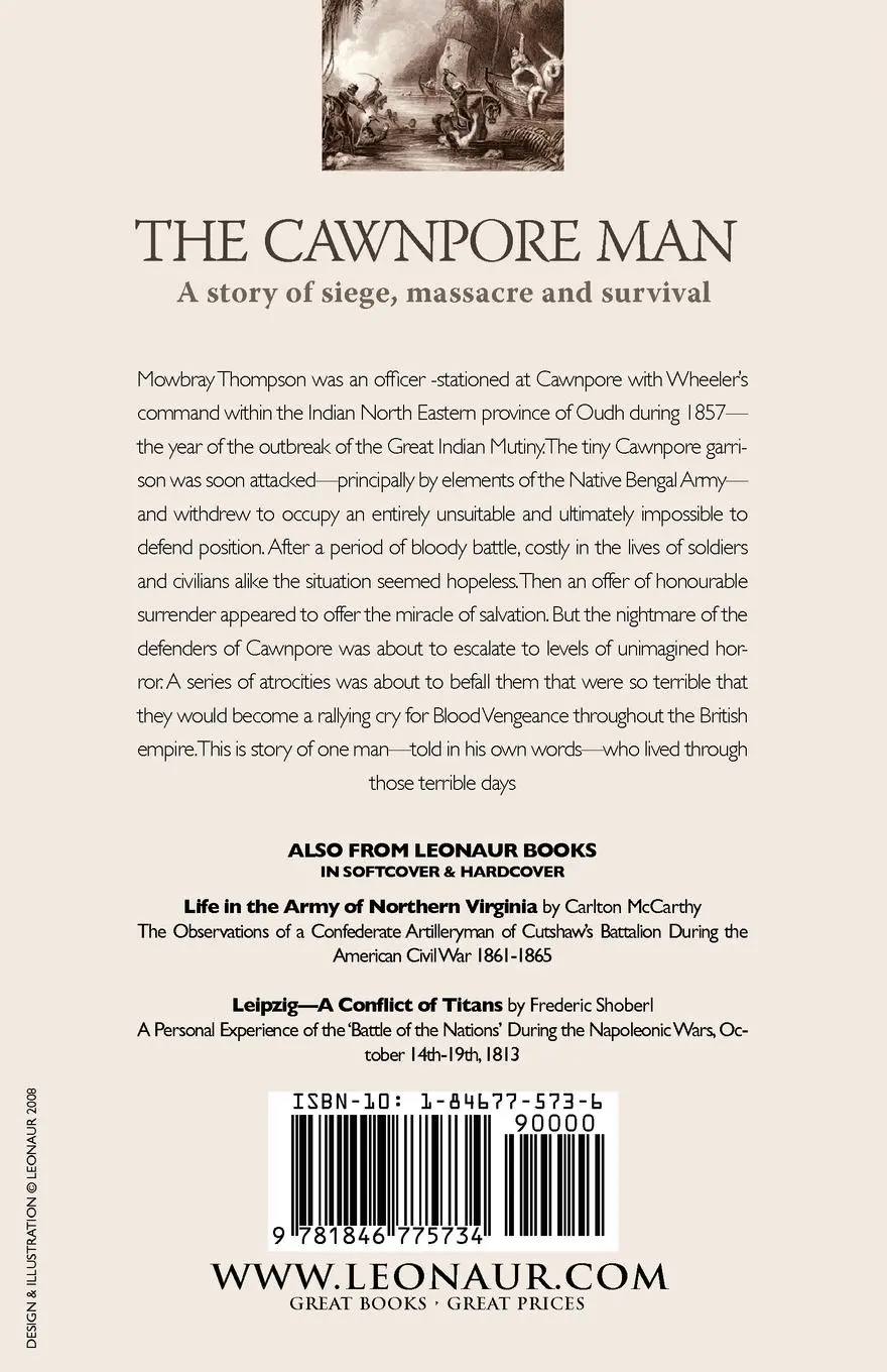 Rückseite: 9781846775734 | The Cawnpore Man | Mowbray Thompson | Taschenbuch | Englisch | 2008