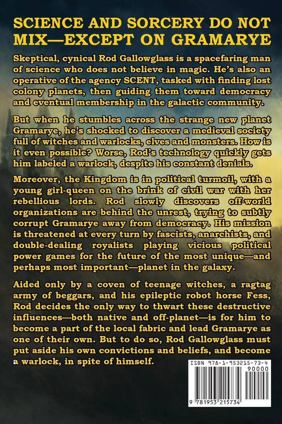 Rückseite: 9781953215734 | The Warlock in Spite of Himself | Christopher Stasheff | Taschenbuch