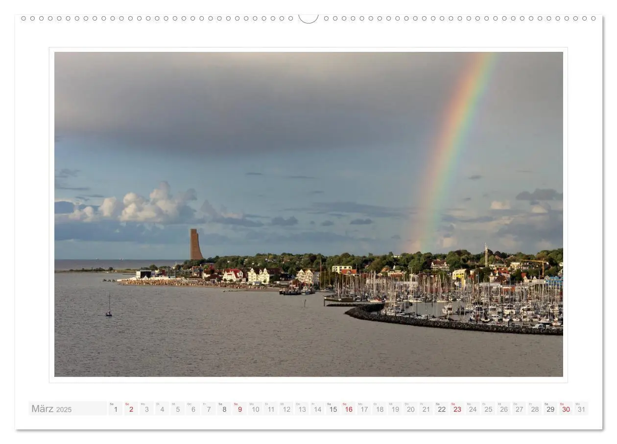 Bild: 9783435315734 | Schleswig-Holstein - über Stadt und Land (Wandkalender 2025 DIN A2...