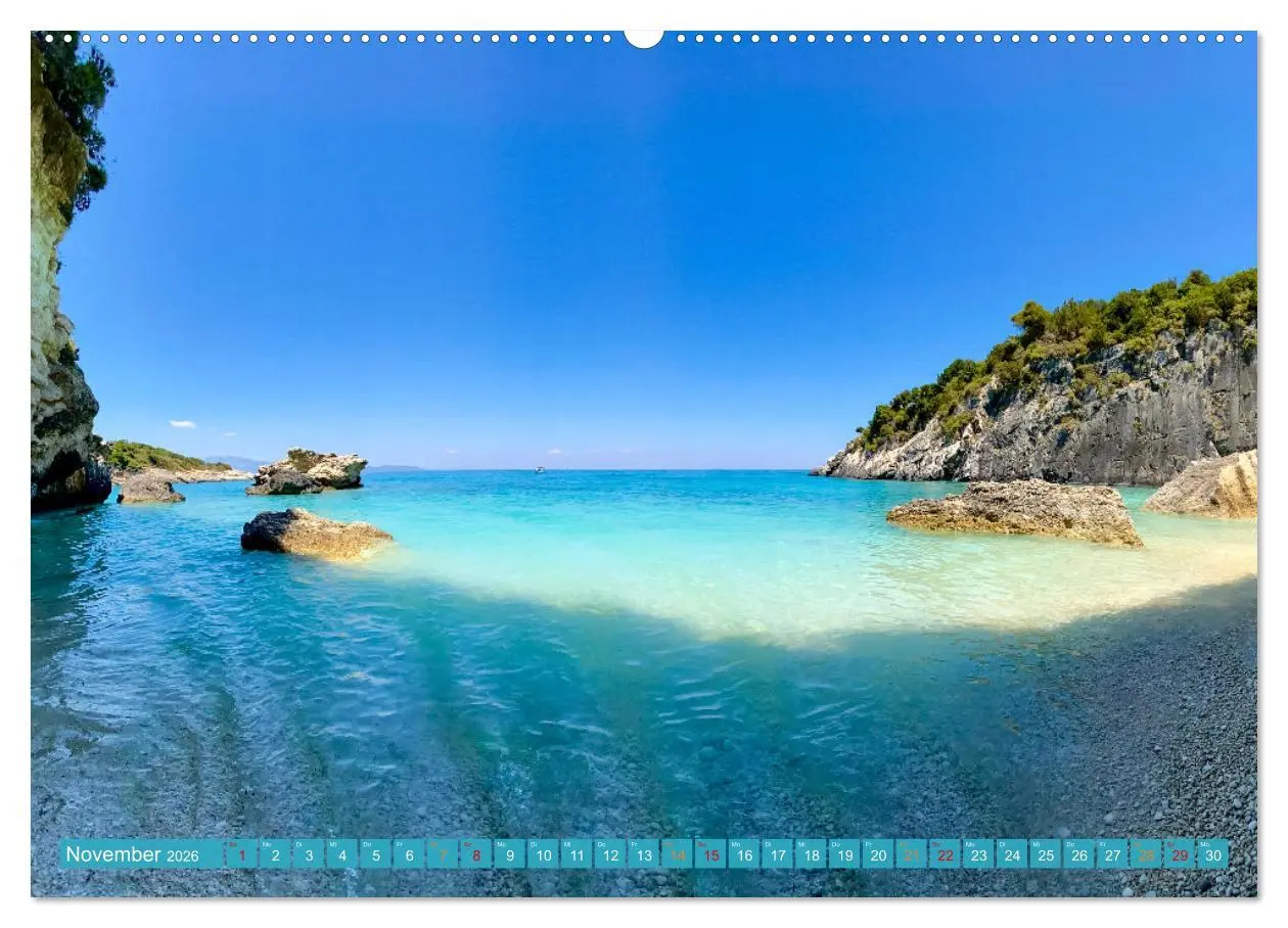 Bild: 9783457575734 | Zakynthos und Kefalonia Trauminseln im Ionischen Meer (Wandkalender...
