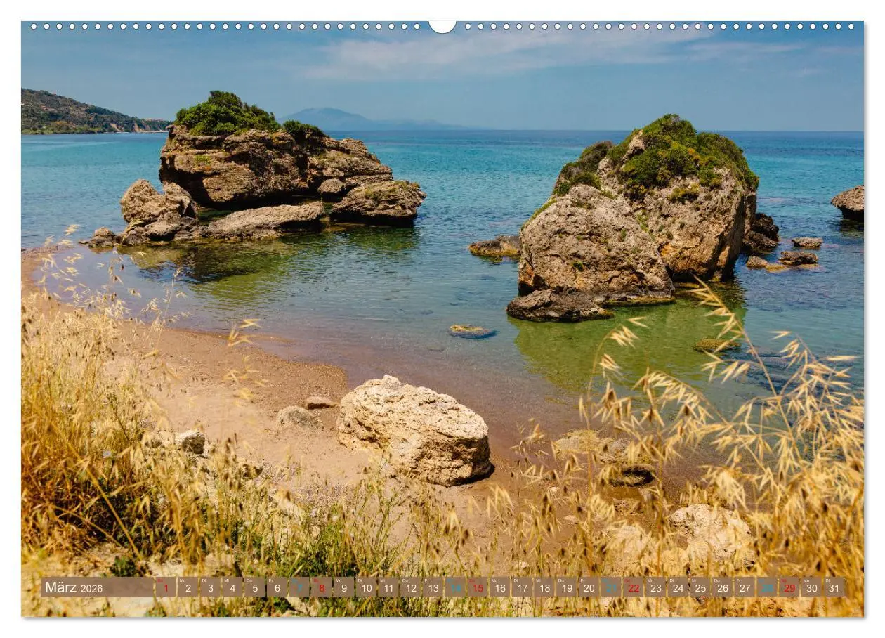 Bild: 9783457575734 | Zakynthos und Kefalonia Trauminseln im Ionischen Meer (Wandkalender...