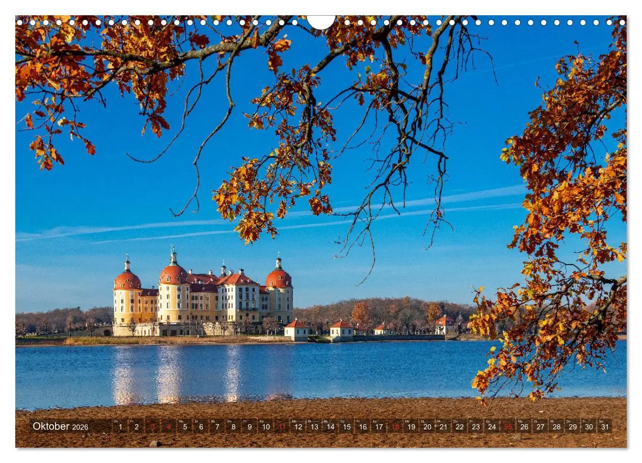 Bild: 9783457955734 | Moritzburg mit Schlossansichten (Wandkalender 2026 DIN A3 quer),...