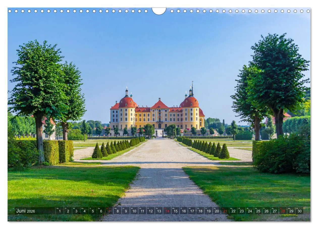 Bild: 9783457955734 | Moritzburg mit Schlossansichten (Wandkalender 2026 DIN A3 quer),...
