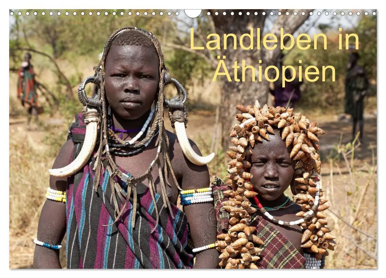 Cover: 9783516045734 | Landleben in Äthiopien (Wandkalender 2026 DIN A3 quer), CALVENDO...