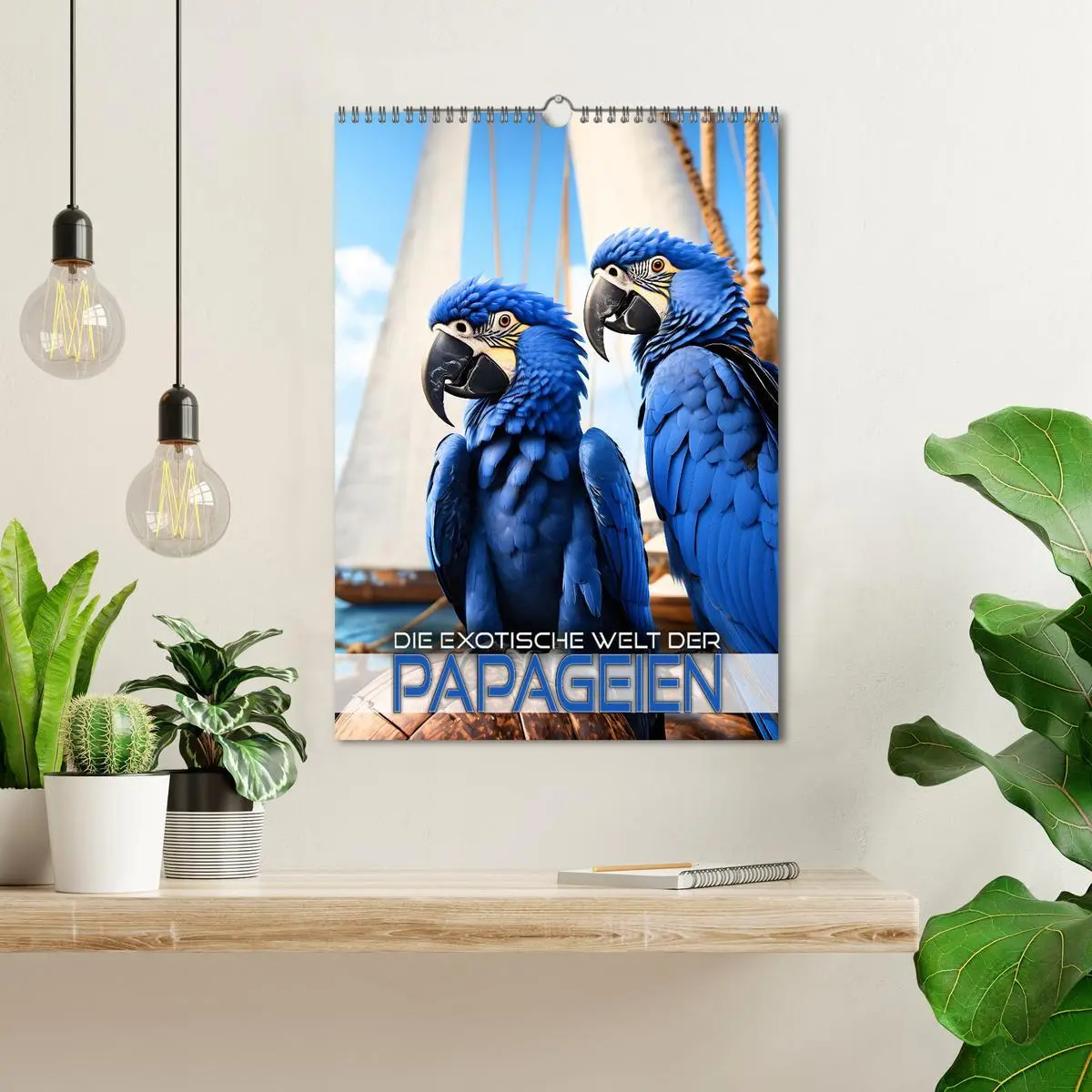 Bild: 9783516285734 | Die exotische Welt der Papageien (Wandkalender 2026 DIN A3 hoch),...