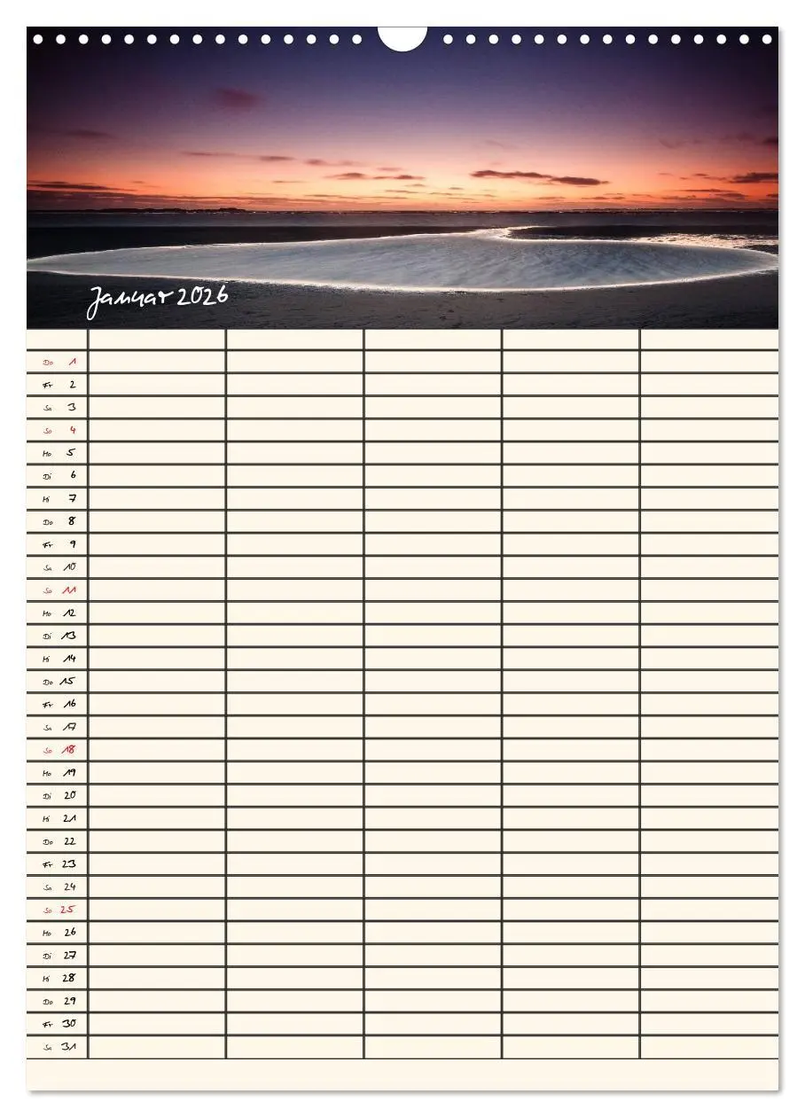 Bild: 9783516425734 | Noch mehr Föhrweh Familienplaner (Wandkalender 2026 DIN A3 hoch),...