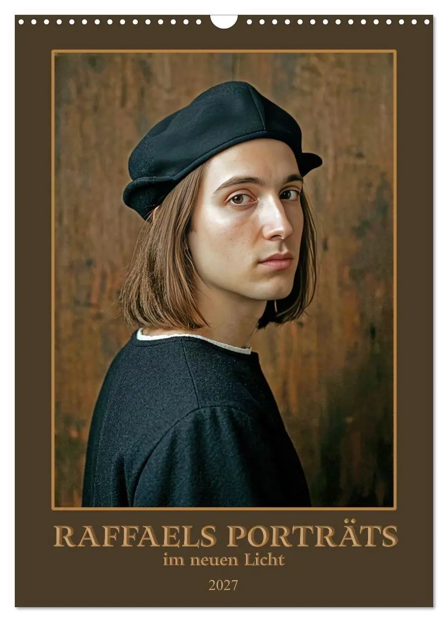 Cover: 9783594265734 | Raffaels Porträts im neuen Licht (Wandkalender 2027 DIN A3 hoch),...