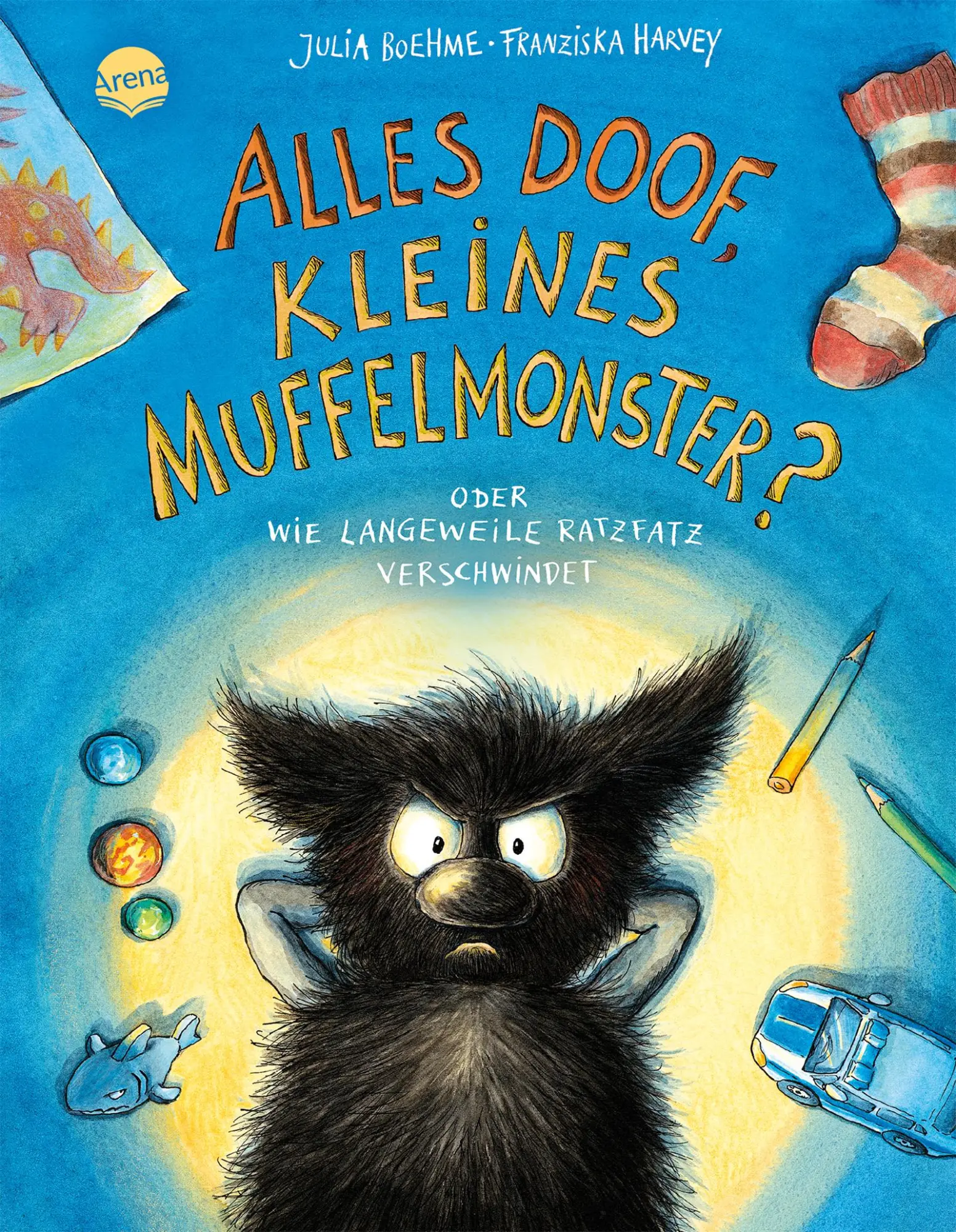 Cover: 9783401715834 | Alles doof, kleines Muffelmonster? Oder: Wie Langeweile ratzfatz...