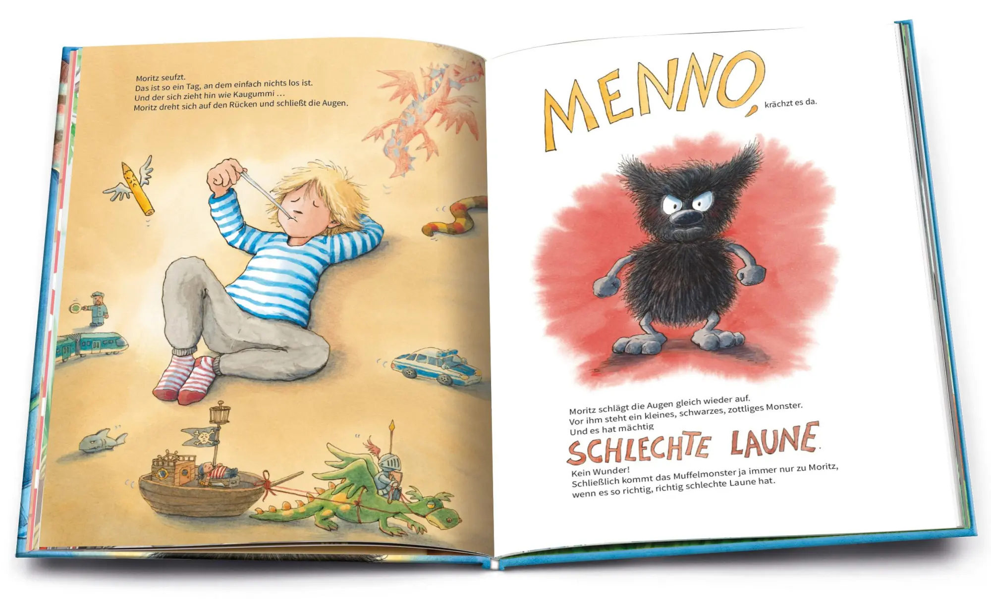 Bild: 9783401715834 | Alles doof, kleines Muffelmonster? Oder: Wie Langeweile ratzfatz...