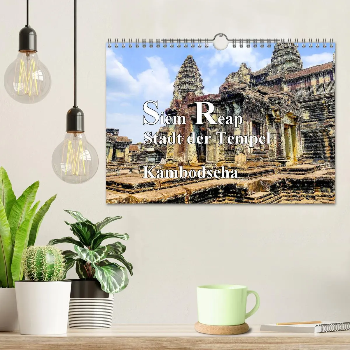 Bild: 9783457325834 | Siem Reap Stadt der Tempel Kambodscha (Wandkalender 2026 DIN A4...