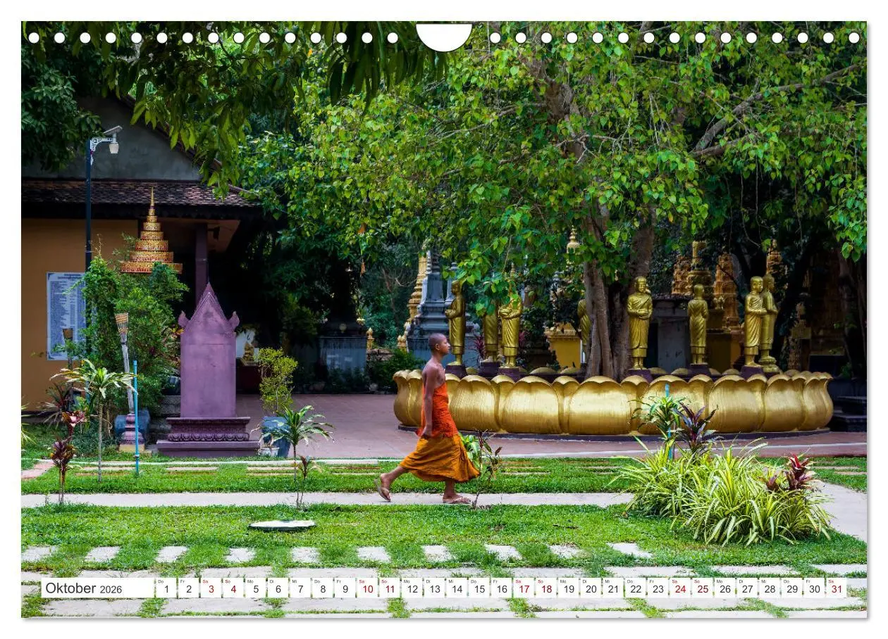 Bild: 9783457325834 | Siem Reap Stadt der Tempel Kambodscha (Wandkalender 2026 DIN A4...