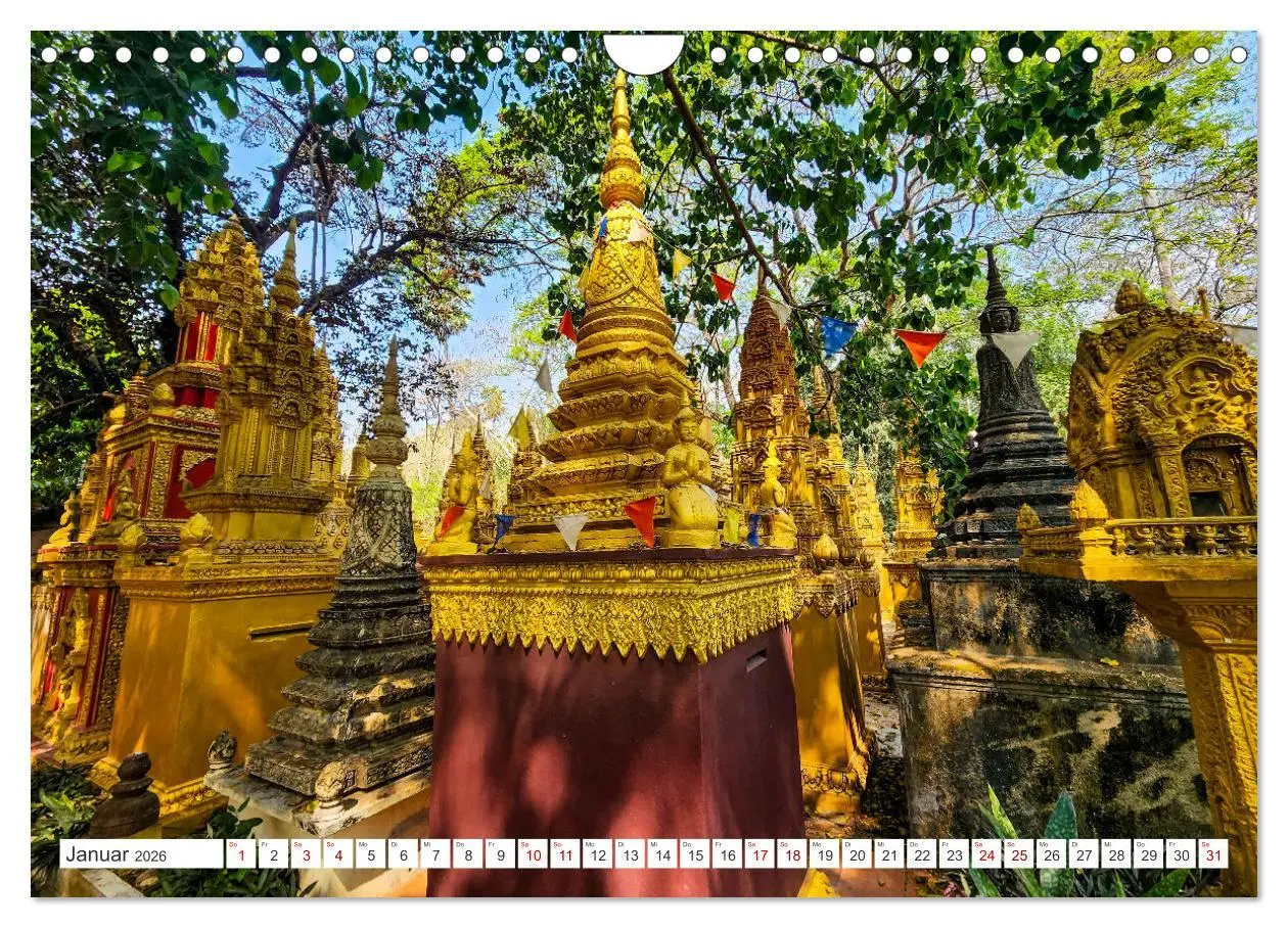 Bild: 9783457325834 | Siem Reap Stadt der Tempel Kambodscha (Wandkalender 2026 DIN A4...