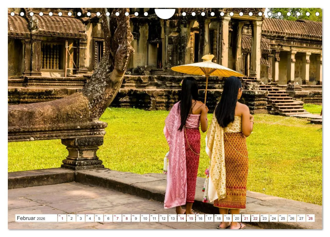 Bild: 9783457325834 | Siem Reap Stadt der Tempel Kambodscha (Wandkalender 2026 DIN A4...