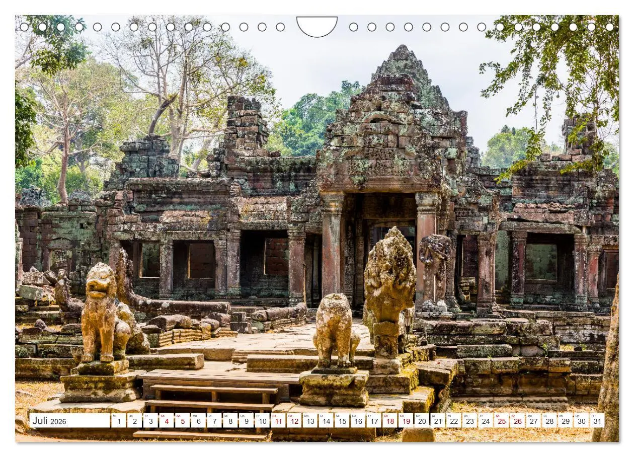 Bild: 9783457325834 | Siem Reap Stadt der Tempel Kambodscha (Wandkalender 2026 DIN A4...
