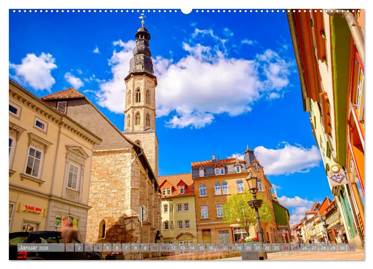 Bild: 9783457495834 | Ein Blick auf Mühlhausen in Thüringen (hochwertiger Premium...