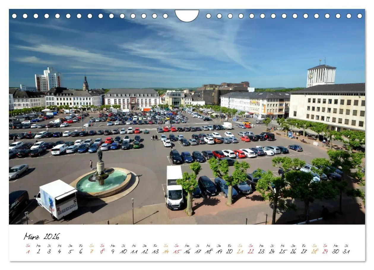 Bild: 9783457705834 | Saarlouis eine außergewöhnliche Stadt (Wandkalender 2026 DIN A4...