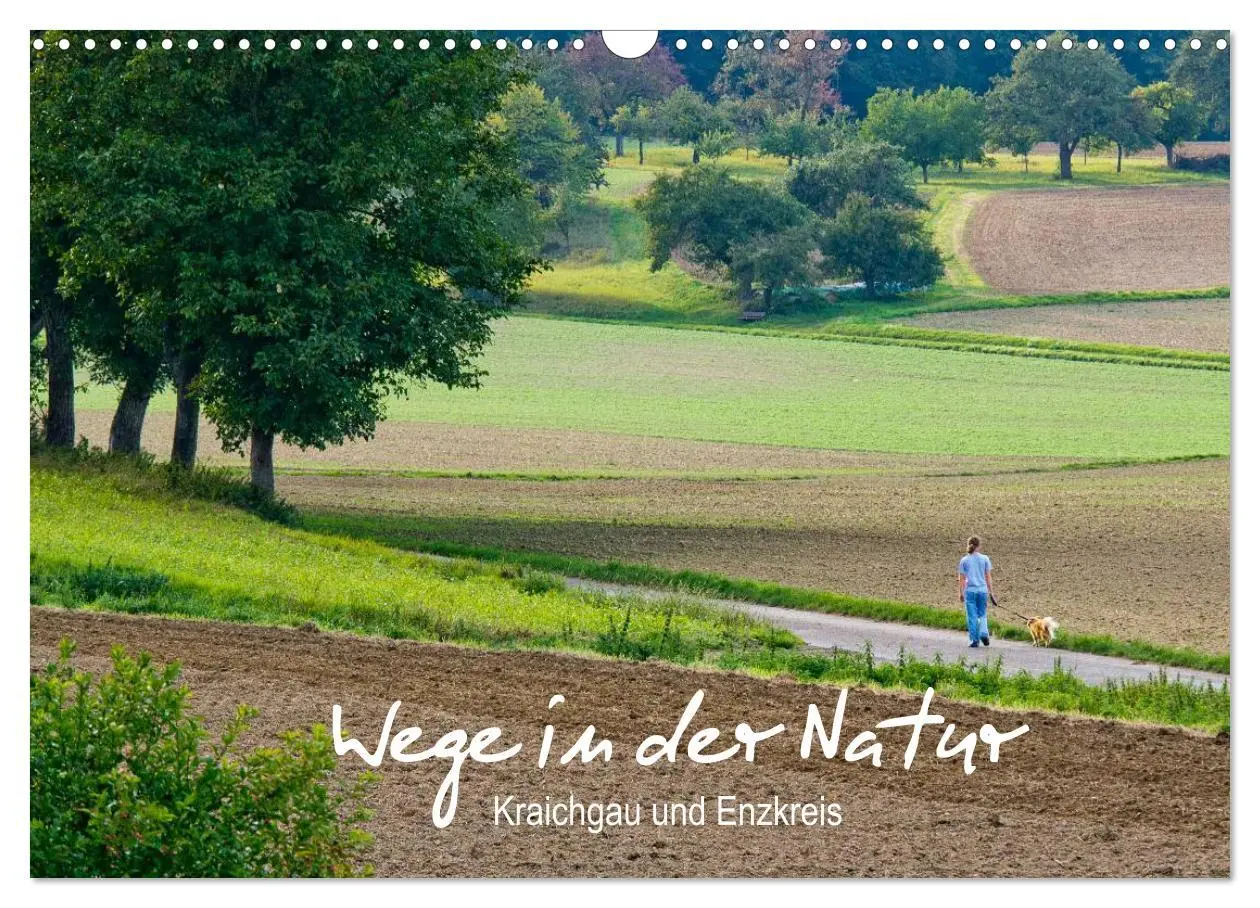 Cover: 9783457945834 | Wege in der Natur - Kraichgau und Enzkreis (Wandkalender 2026 DIN...