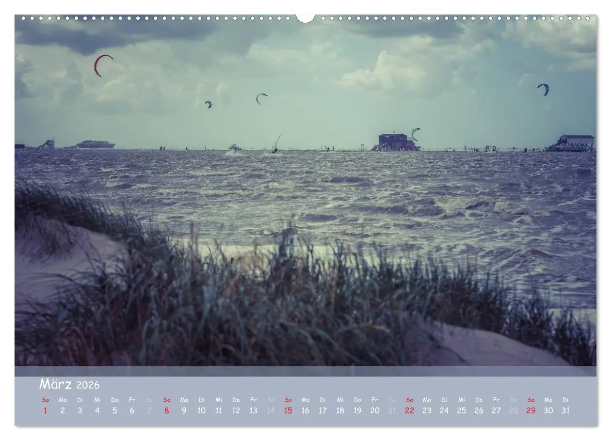 Bild: 9783516105834 | Mein St.Peter-Ording (hochwertiger Premium Wandkalender 2026 DIN A2...