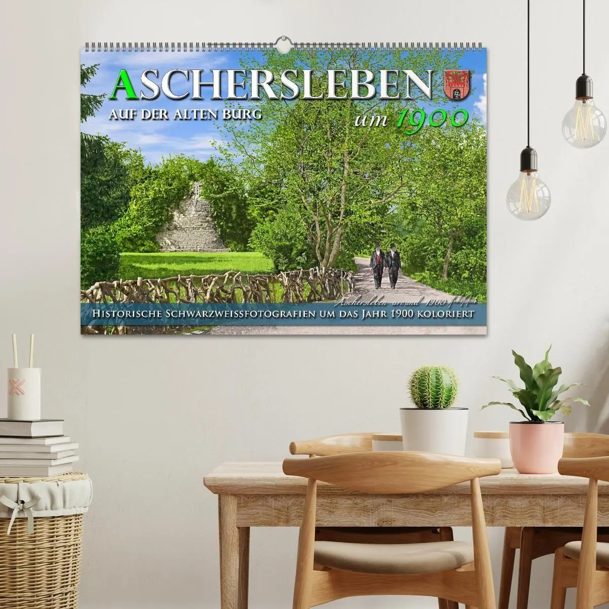 Bild: 9783516725834 | Aschersleben um 1900 - Auf der alten Burg - Kolorierte...